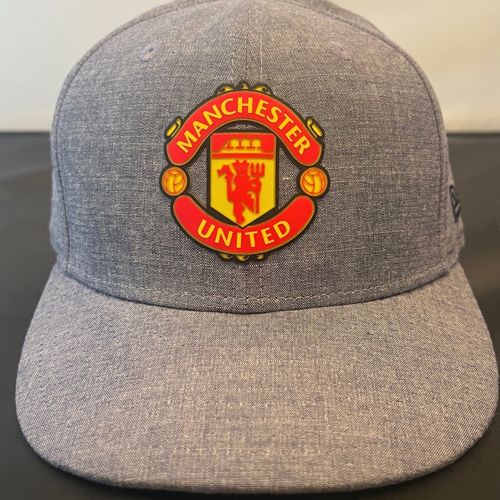 New Era Black Manchester United Cap